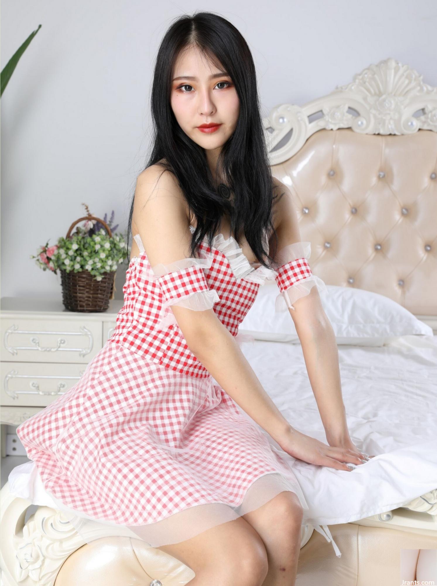 (Photo privée par Lu Modèle) Beau Modèle-Nuomin MEI Modèle sans mosaïque Private Photo Welfare (1) (100p)