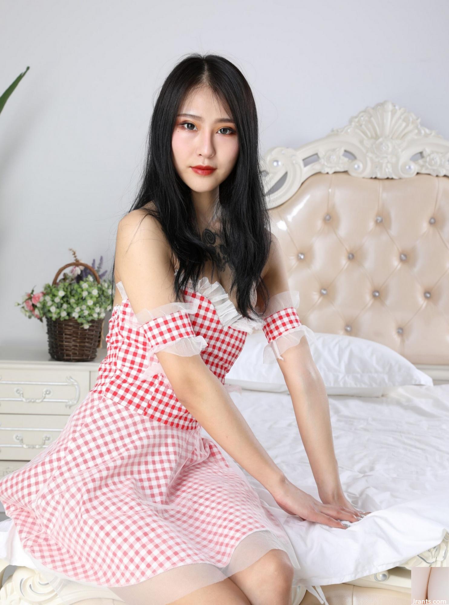 (Photo privée par Lu Modèle) Beau Modèle-Nuomin MEI Modèle sans mosaïque Private Photo Welfare (1) (100p)