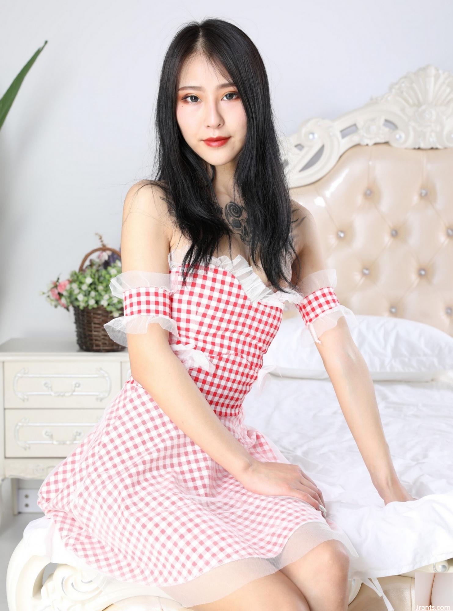 (Photo privée par Lu Modèle) Beau Modèle-Nuomin MEI Modèle sans mosaïque Private Photo Welfare (1) (100p)