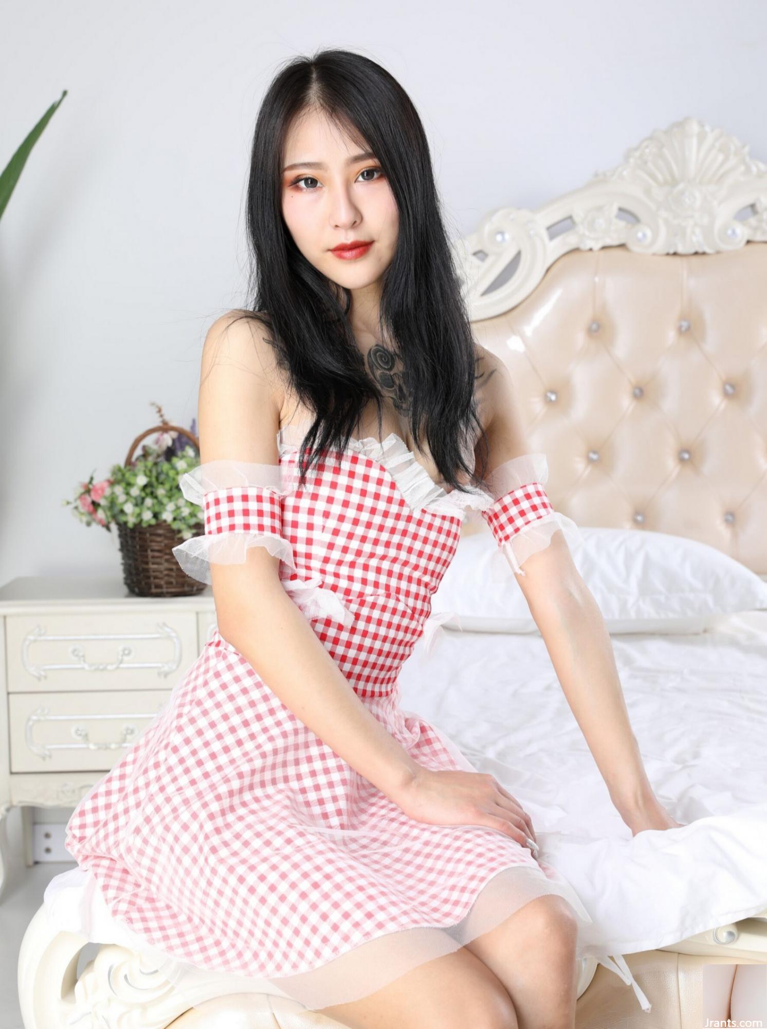 (Photo privée par Lu Modèle) Beau Modèle-Nuomin MEI Modèle sans mosaïque Private Photo Welfare (1) (100p)