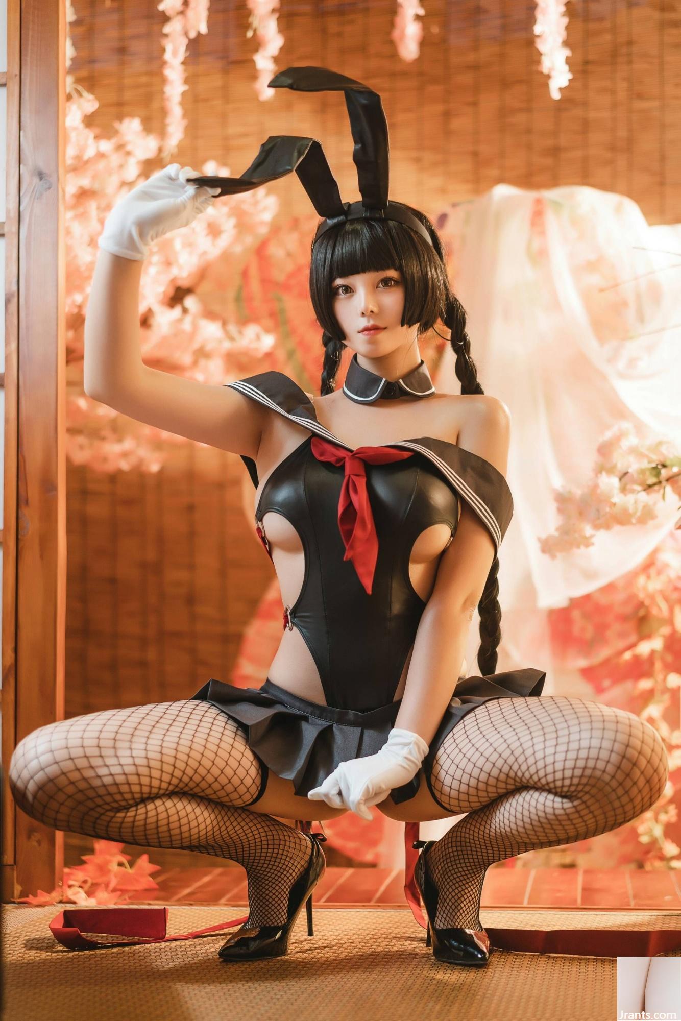 (Koleksi Online) Gadis Kesejahteraan Honey Cat Fur &#8220;Mao Yue Peach&#8221; VIP Exclusive (56p)