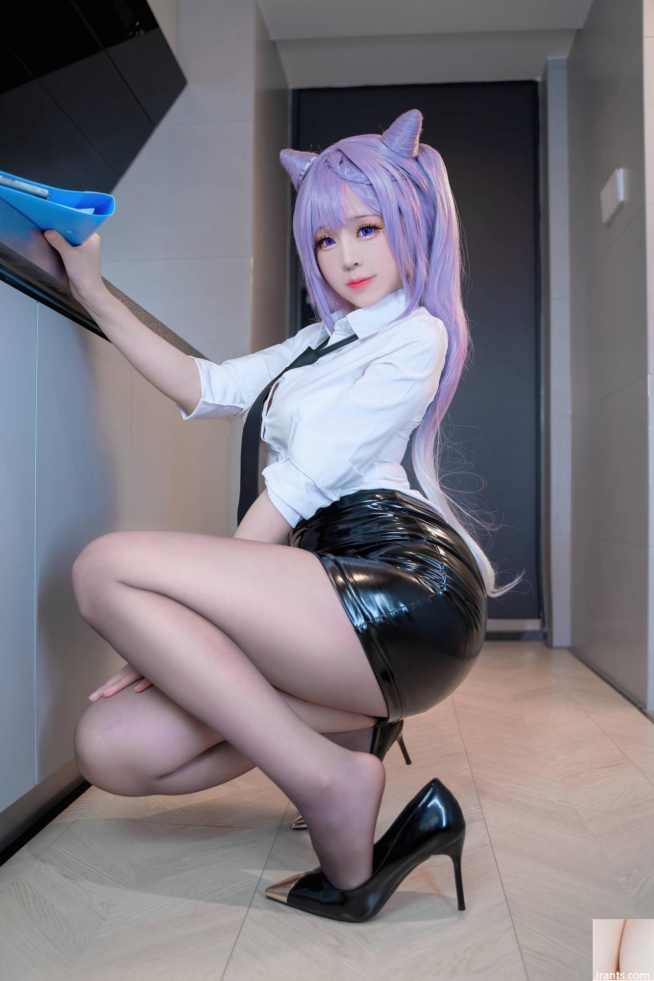 (Collection en ligne) Girl de bien-être Miko Jiang « Keqing ol » VIP Exclusive (37p)