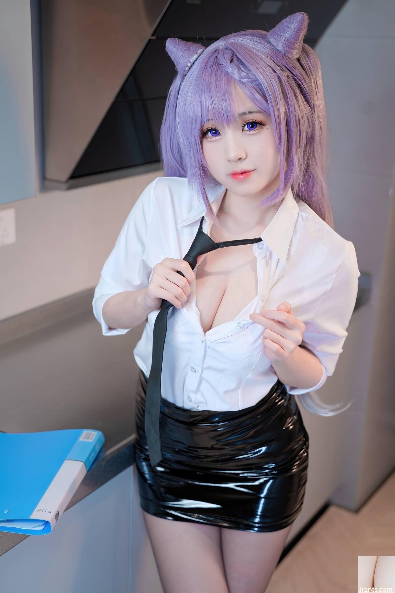 (Collection en ligne) Girl de bien-être Miko Jiang « Keqing ol » VIP Exclusive (37p)