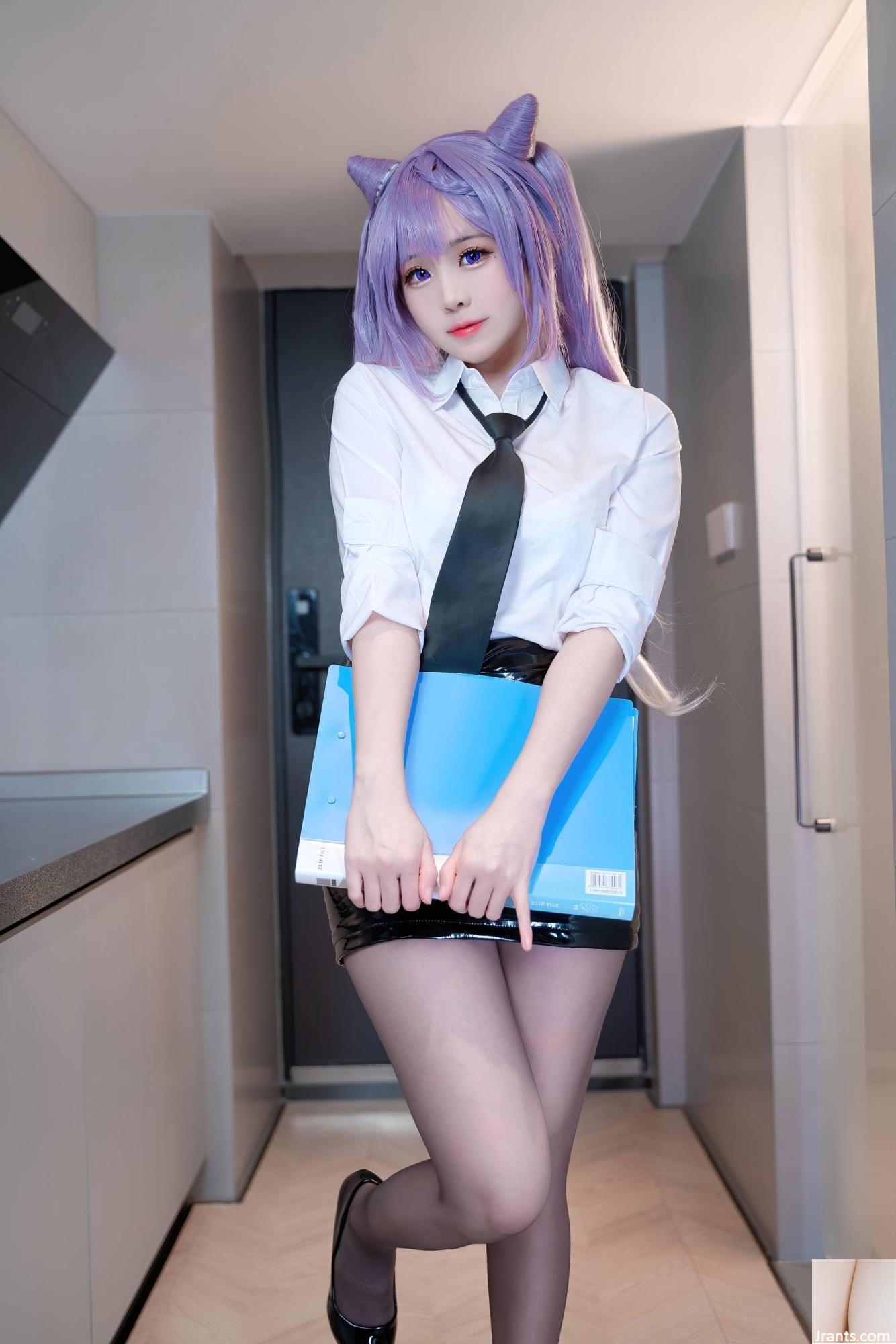 (Collection en ligne) Girl de bien-être Miko Jiang « Keqing ol » VIP Exclusive (37p)