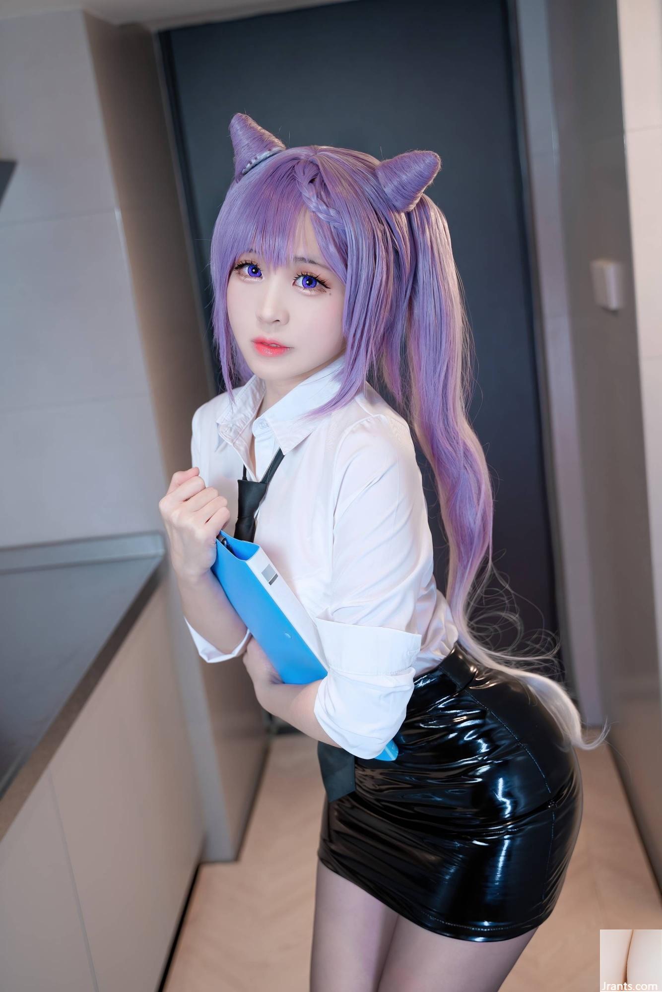 (Collection en ligne) Girl de bien-être Miko Jiang « Keqing ol » VIP Exclusive (37p)