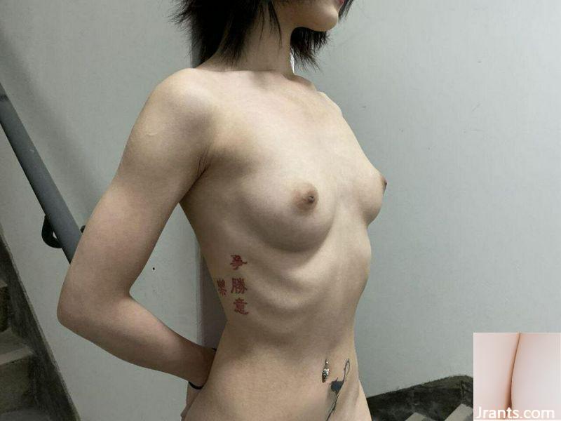 Le meilleur escalier féminin tatoué exposé (20p)
