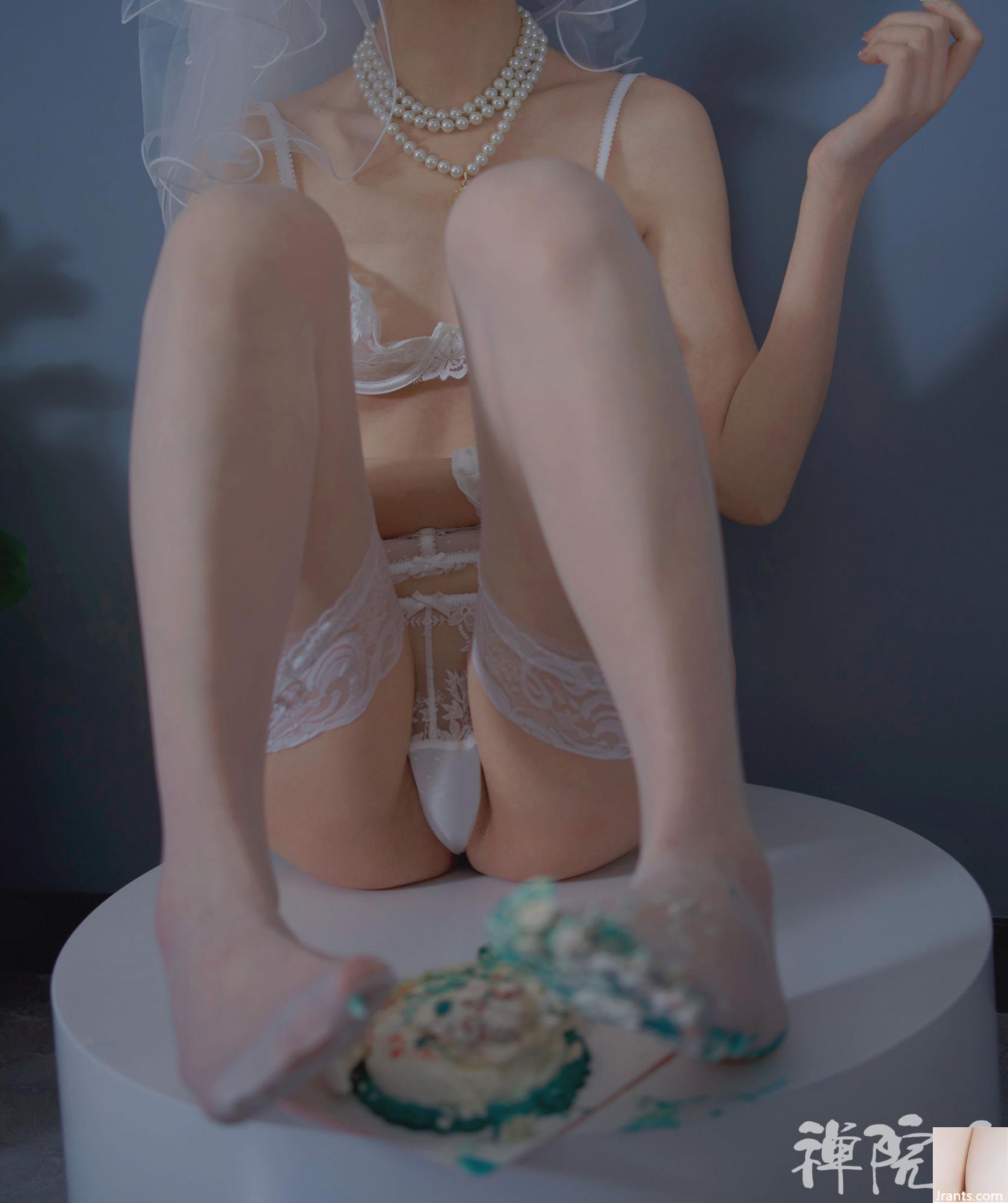 Zen Temple fumé &#8211; Gâteau de mariage (27p)