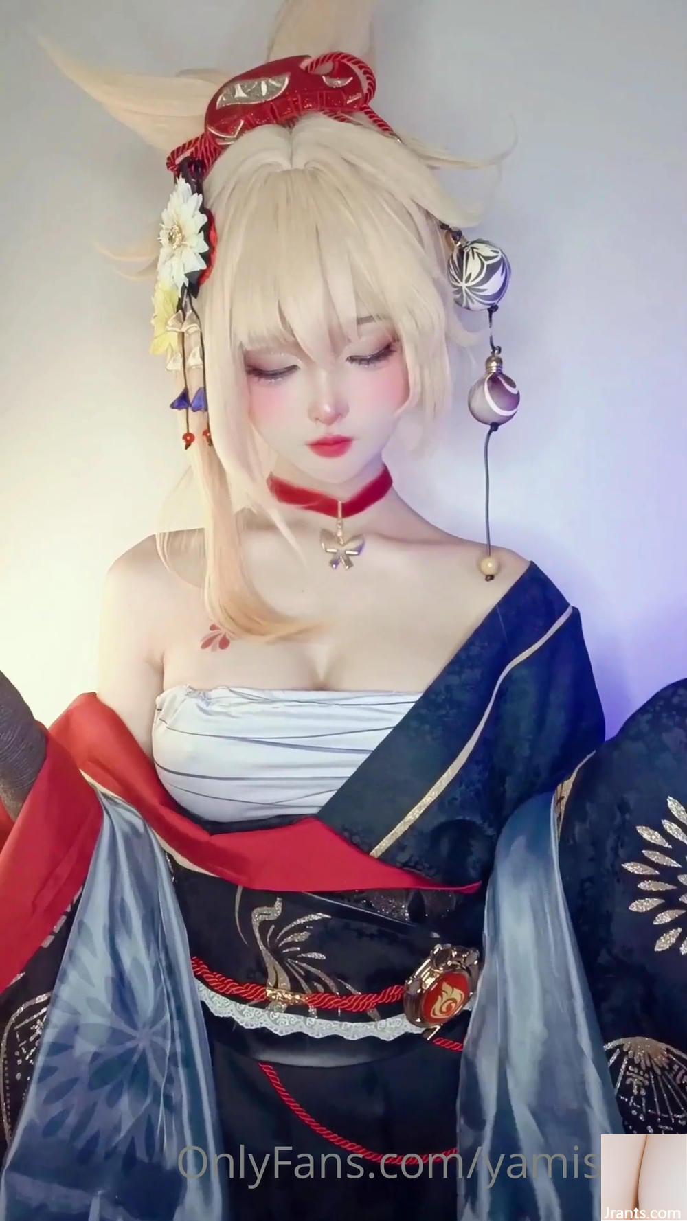 (Collezione Internet) Yamisung Cosplay Yoimiya &#8211; Genshin Impact (51p)