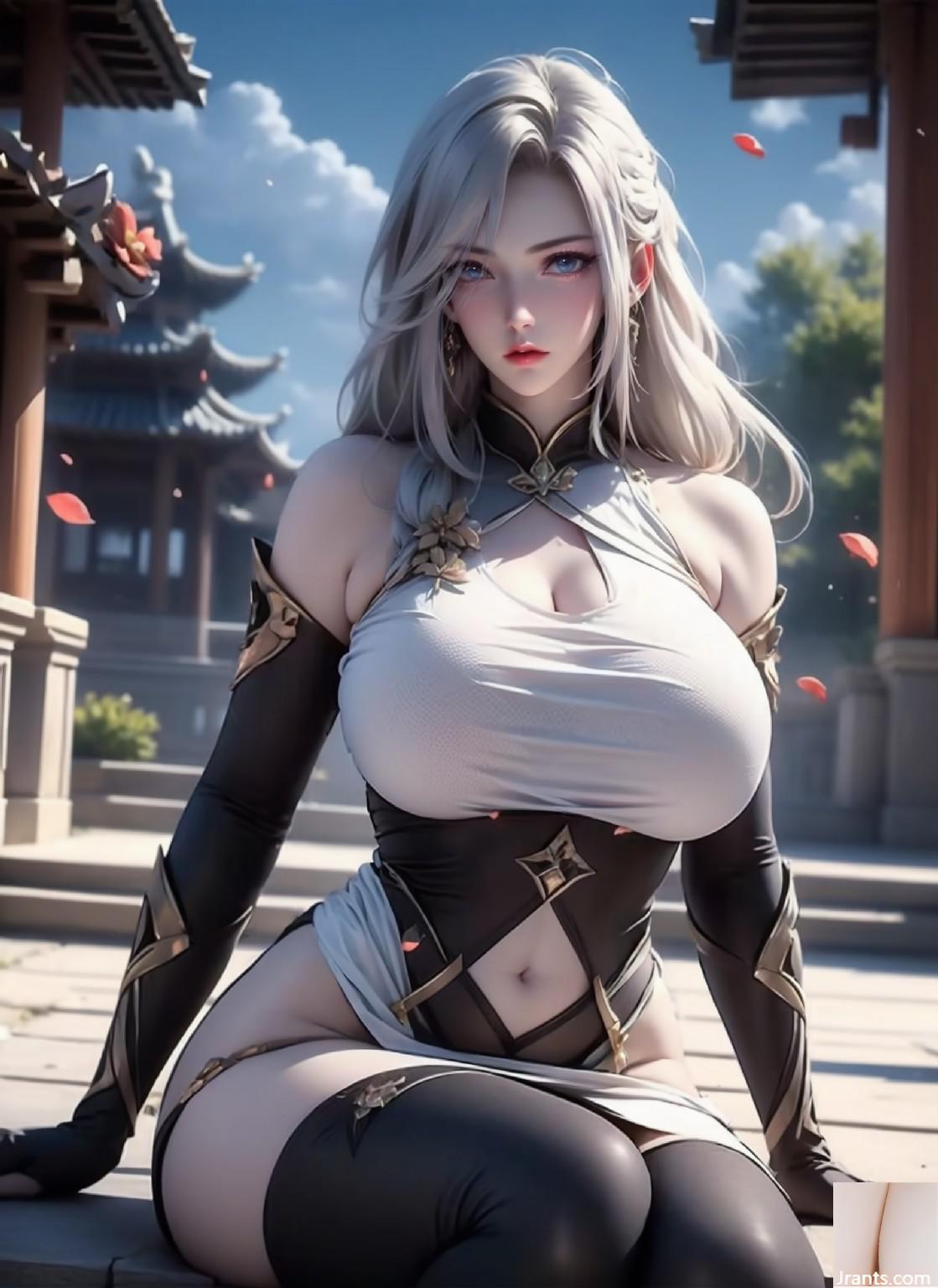 Shenhe (dampak Shinzuru-genshin)