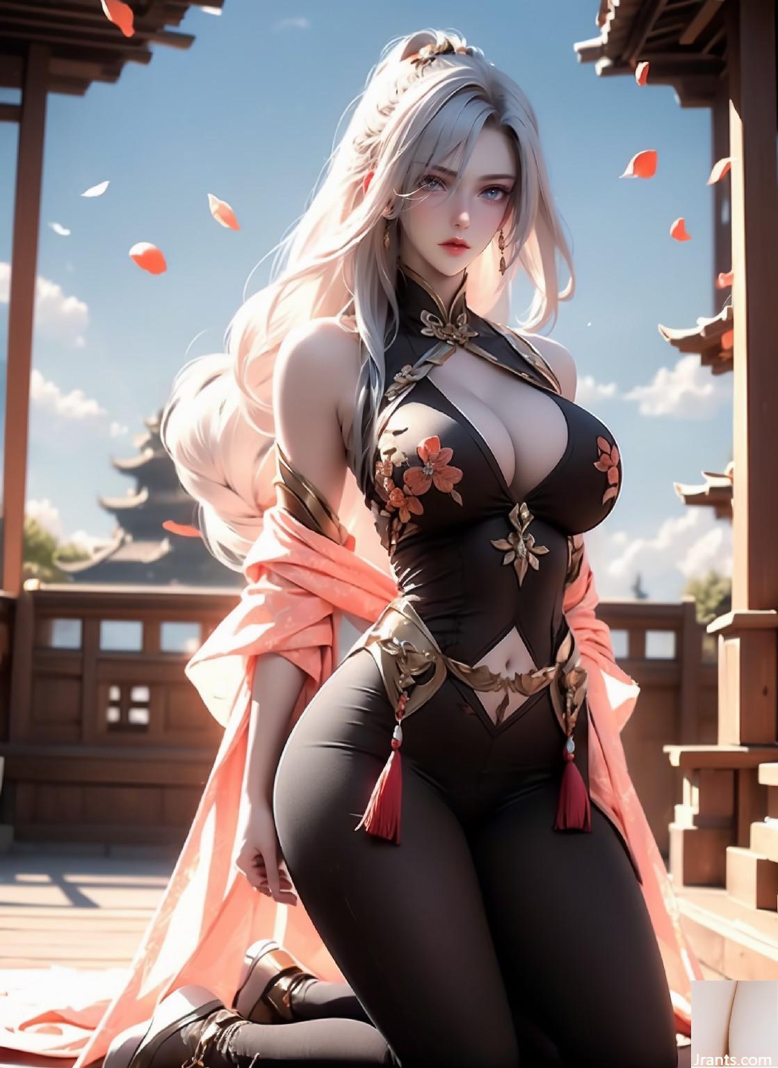 Shenhe (dampak Shinzuru-genshin)
