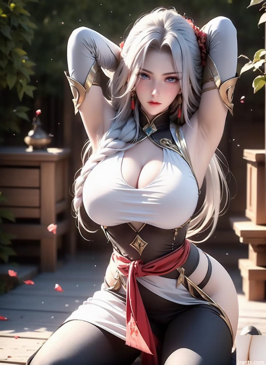 Shenhe (dampak Shinzuru-genshin)