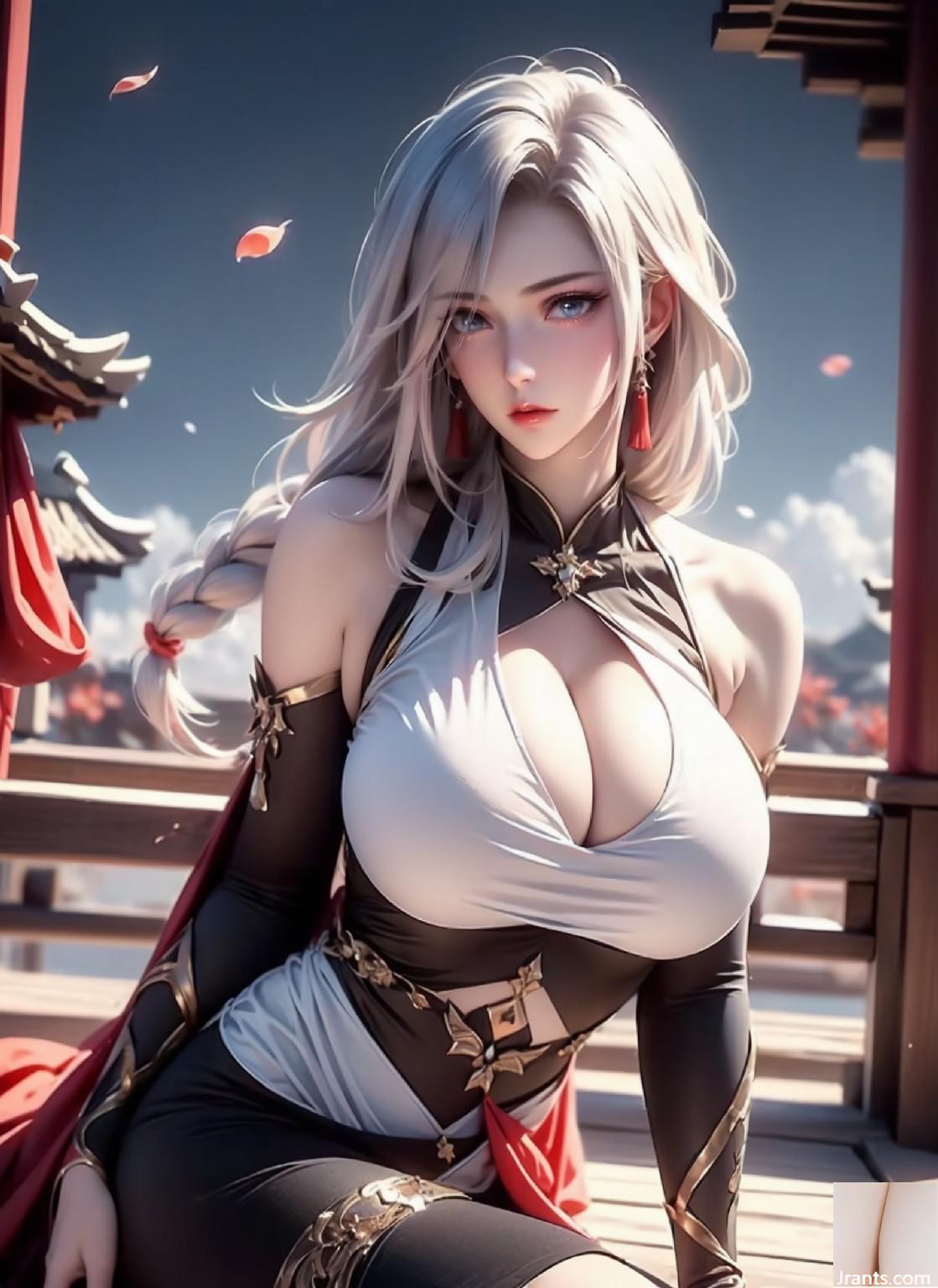 Shenhe (dampak Shinzuru-genshin)